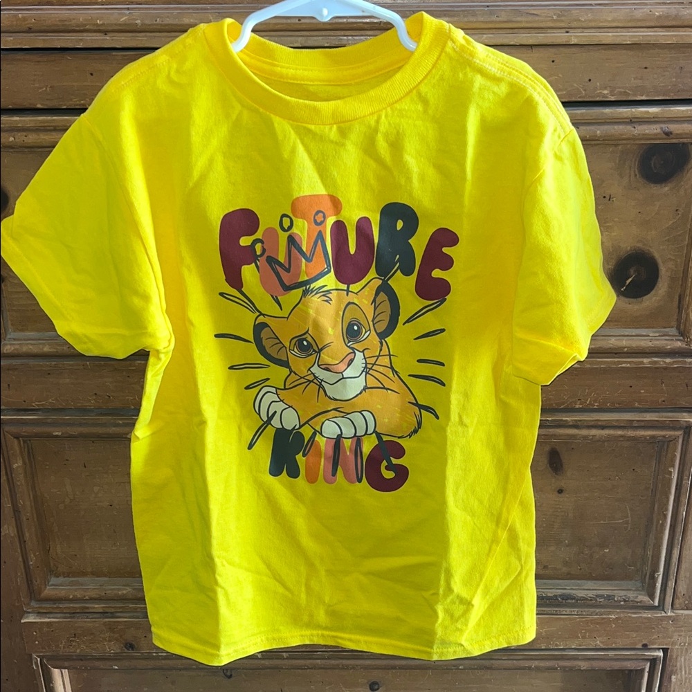 Disney Yellow Future King Kids T-Shirt